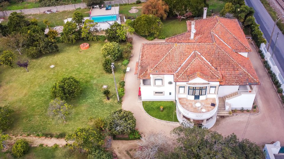 Vista aérea da Quinta da Flora